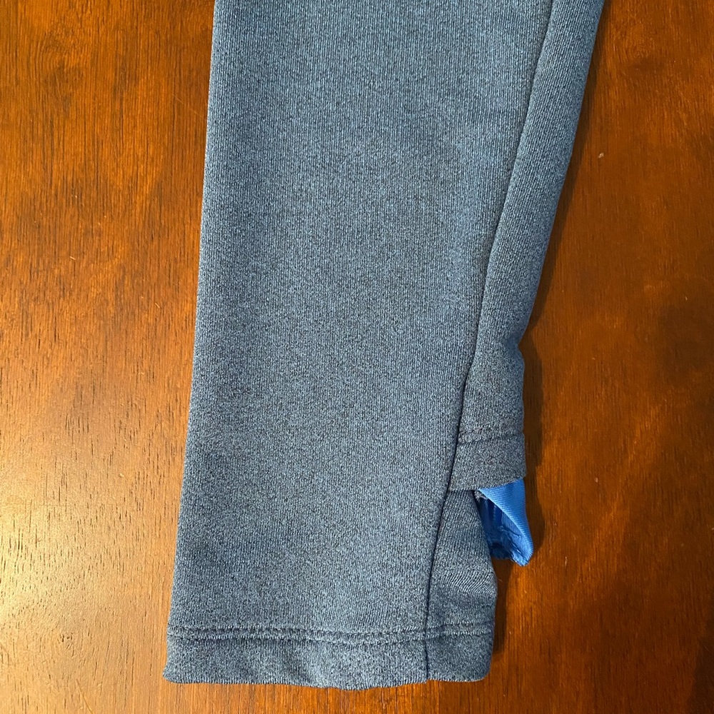 Nike Running Blue 1/4 Zip Dry Fit Pullover - Picture 4 of 5